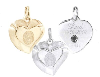 Signature heart pendant (urn)